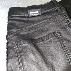 Dr Denim Coated “Faux Leather” Jeans XS